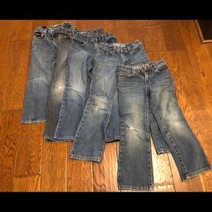 Boys’ Lightly Distressed Jeans Bundle- size 6